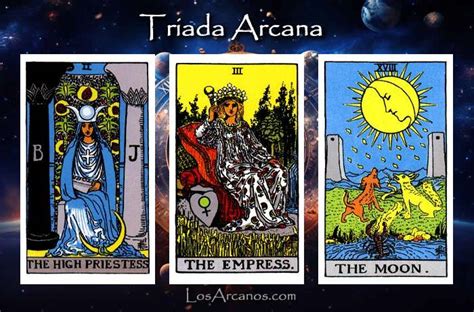 Combinación de La Emperatriz y La Luna Tarot